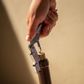 Vacu Vin Waiters Corkscrew Push Wood