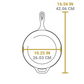 Lodge Skillet Deep 26x7.8cm