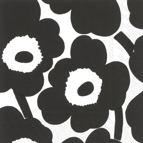 IHR Luncheon MM Unikko Black White