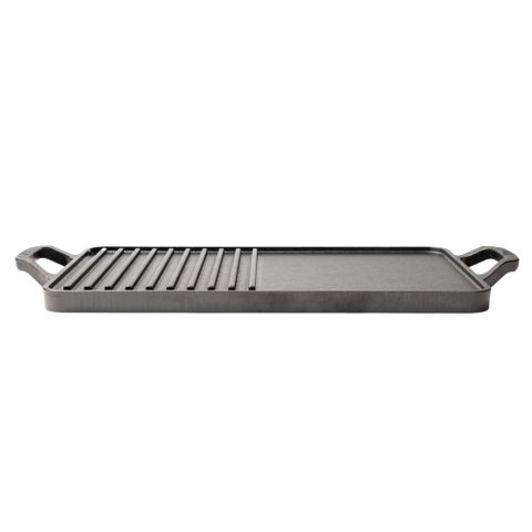 Cast Iron CHEF COLLECTION Single Sided Grill Griddle 49x25cm