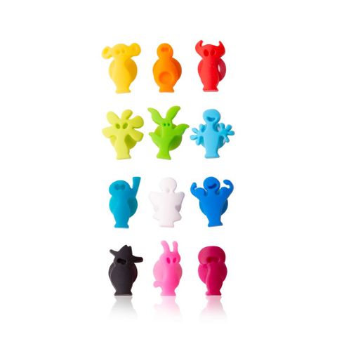 Vacu Vin Glass Markers Party People 12pcs
