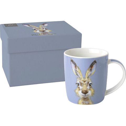 IHR Porcelain Mug Boxed Rabbit Buster Blue