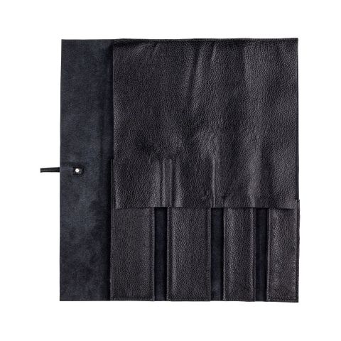 Shun Leather Knife Roll 4 Slot