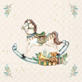 IHR Cocktail Nostalgic Rocking Horse