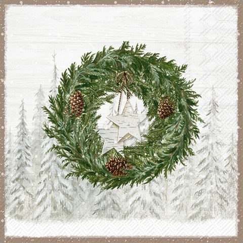 IHR Luncheon Nordic Winter Wreath