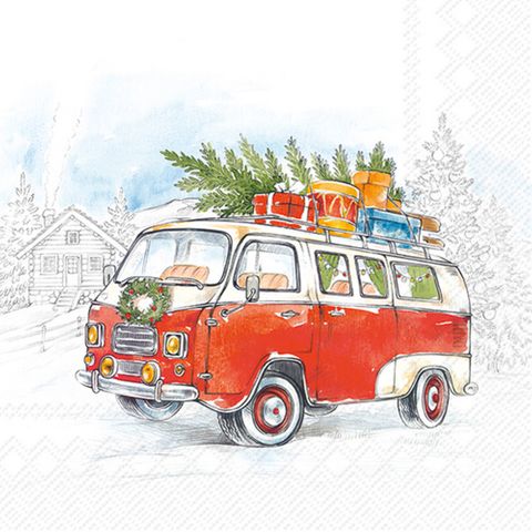 IHR Luncheon Christmas Bus