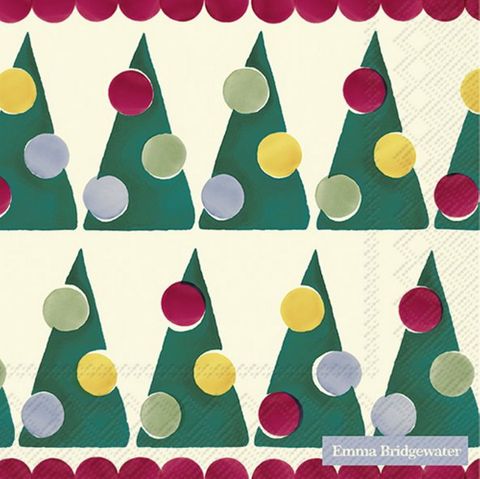 IHR Luncheon Polka Trees Emma Bridgewater