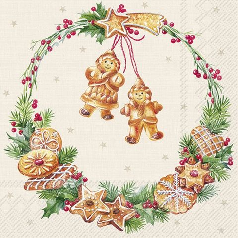 IHR Luncheon Cookie Wreath