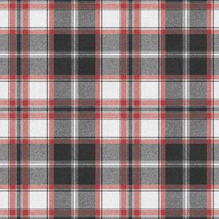IHR Luncheon Check Red Black
