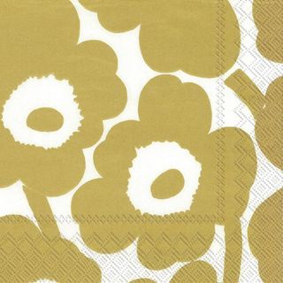 IHR Luncheon Marimekko Unikko White Gold