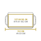 Lodge Chef Collection Griddle Reverse 49x25cm