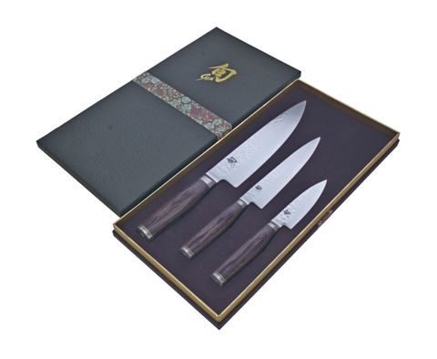 Shun Premier 3 Piece Knife Set with Gift Box