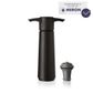 Vacu Vin Wine Saver Pump and Stopper Black