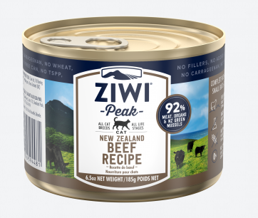 Ziwi Peak Cat Wet - Beef Recipe Canned 185g