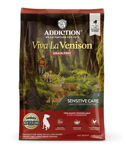 Addiction Dog Viva La Venison  9kg