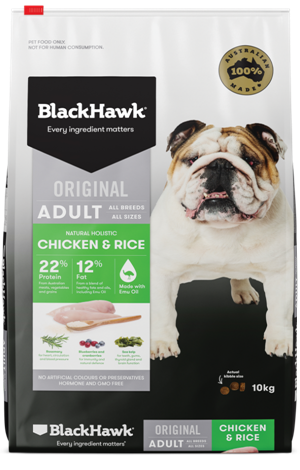 Black Hawk Dog Chicken & Rice 10kg