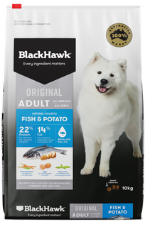 Black Hawk Dog Fish & Potato 20kg