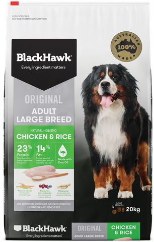 Black Hawk Dog Large Breed Chicken & Rice 20kg