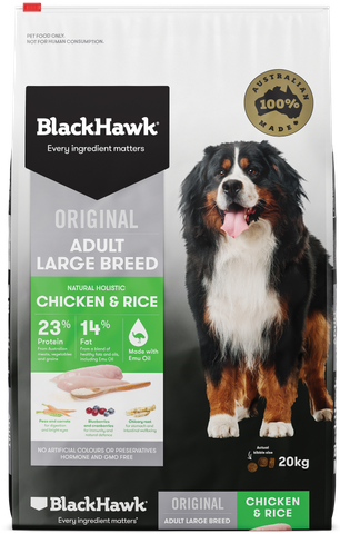 Blackhawk 20kg lamb and cheap rice