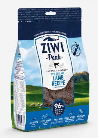 Ziwi Peak Cat Air Dried - Lamb Recipe  400g