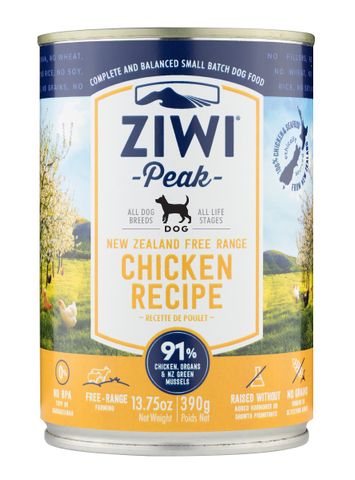 Ziwi Peak Dog Wet - Chicken Recipe Canned 390g