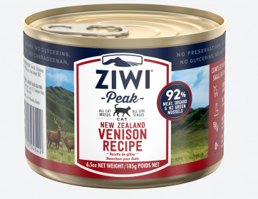 Ziwi Peak Cat Wet - Venison Recipe Canned 185gm