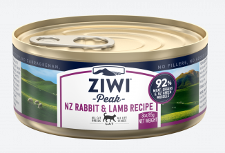 Ziwi Peak Cat Wet - Rabbit & Lamb Canned Recipe  85g