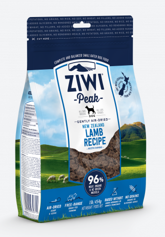 Ziwi Peak Dog Air Dried - Lamb Recipe  454g