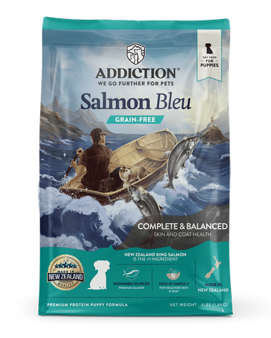 Addiction Puppy Salmon Bleu 1.8kg
