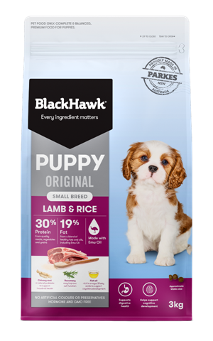 Black Hawk Puppy Small Breed Lamb & Rice 10kg