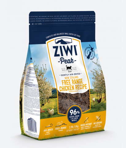 Ziwi Peak Cat Air Dried - Free Range Chicken Recipe 1kg