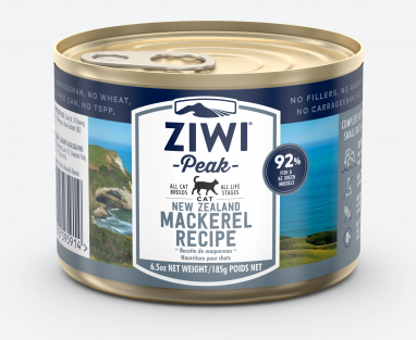 Ziwi Peak Cat Wet - NZ Mackerel Recipe Canned 185g