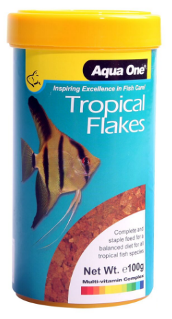 Aqua One Tropical Flakes 100g