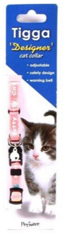 Tigga Kitten Collar Kitty Cat Pink