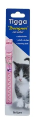 Tigga Cat Collar Triangle Pink