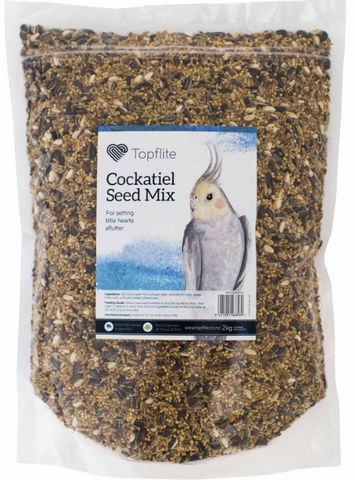 Topflite Cockatiel Seed Mix 2kg