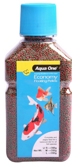 Aqua One Economy Pellet 1mm Bottle 360g