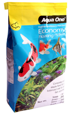 Aqua One Economy Pellet 3mm Bag 5kg