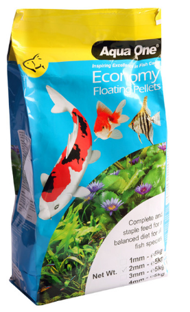 Aqua One Economy Pellet 2mm Bag 5kg