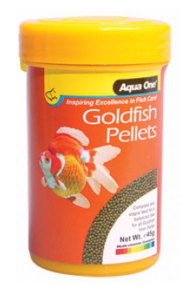 Aqua One Goldfish Pellets 1mm 45g