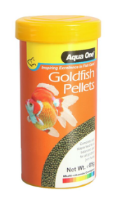 Aqua One Goldfish Pellets 2mm 85g