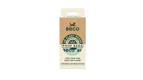Beco Poop Bags Compostable 48pk (4x rolls)