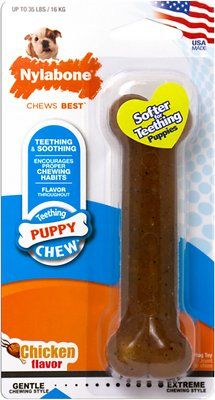 Nylabone Flexible Puppy Bone Wolf (N215P)