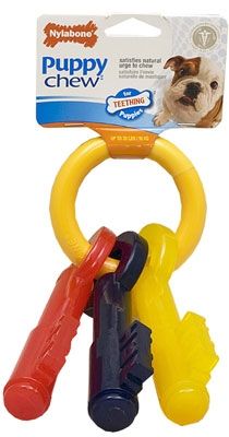 Nylabone Puppy Teething Keys Lrg (N221P)