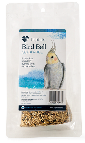 Topflite Cockatiel Seed Bell Single Pack