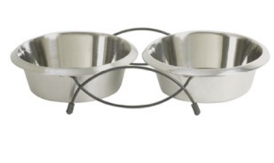 Stainless Steel Double Diner 2x465ml