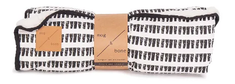 Mog & Bone Blanket Black White Mosaic