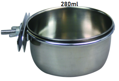 Avi One Coop Cup 280ml S/ Steel With Clamp Holder