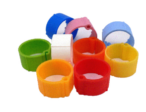 Poultry Leg Click Ring Plastic 16mm (Single)