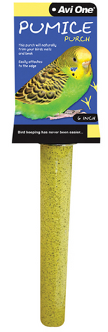 Avi One Pumice Perch 6 Inch Light Yellow